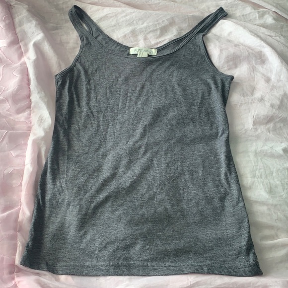 F21 Grey Tank Top - Picture 1 of 5